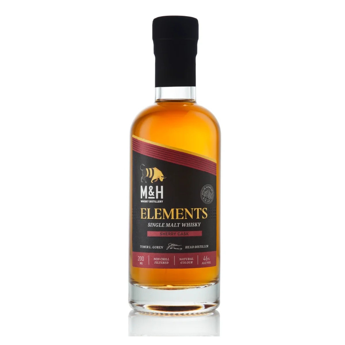 M&H Elements Sherry Cask 200 מ״ל